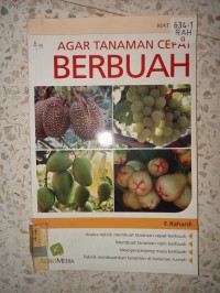 Image of AGAR TANAMAN CEPAT BERBUAH