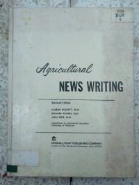Image of AGRICULTURAL NEWS WRITING