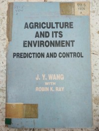 Image of AGRICULTURE AND ITS ENVIRONMENT