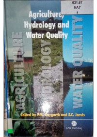 Image of AGRICULTURE, HYDROLOGY ABD WATER QUALYTY_001