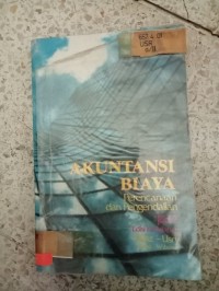Image of AKUNTANSI BIAYA PERENCANAAN DAN PENGENDALIAN JILID 2