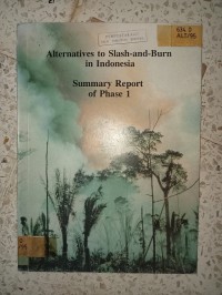 Image of ALTERNATIVE TO SLASH AND BURN IN INDONESIA_