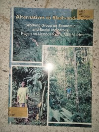 Image of ALTERNATIVES TO SLASH AND BURN  AGRICULTURE PROGRAMME