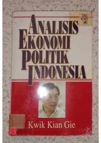 Image of ANALISIS EKONOMI POLITIK INDONESIA__001