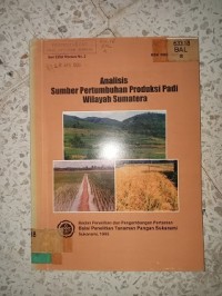 Image of ANALISIS SUMBER PERTUMBUHAN PRODUKSI PADI WILAYAH SUMATERA
