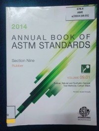 Image of ANNUAL BOOK OF ASTM STANDARDS