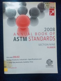 Image of ANNUAL BOOK OF ASTM STANDARDS