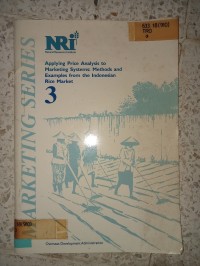 Image of APLYING PRICE ANALYSIS TO MARKETING SYSTEMS