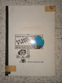 Image of CLIMATIC RISK IN CROP PRODUCTION POSTER PAPERS