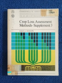 Image of CROP LOSS ASSESSMENT METHODS SUPPLEMENT 3