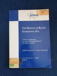 Image of CROP MODELING AND RELATED ENVIRONMENTAL DATA