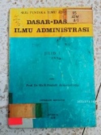 Image of DASAR-DASAR ILMU ADMINISTRASI