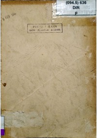 Image of DEPARTEMEN PERTANIAN DIREKTORAT JENDERAL PETERNAKAN_001