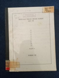 Image of EKSPOSE BALAI TEKNOLOGI REBOISASI PALEMBANG MARET 1998
