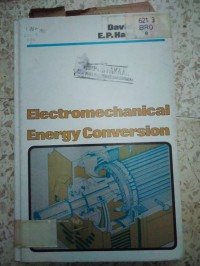 Image of ELEKTROMECHANICAL ENERGY CONVERSION