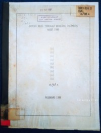 Image of EXPOSE BALAI TEKNOLOGI REBOISASI PALEMBANG MARET 1998