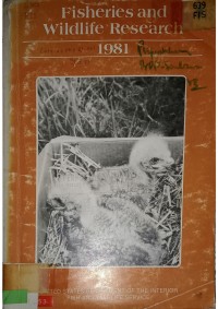 Image of FISHERIES AND WILDLIFE RESEARCH 1981_001