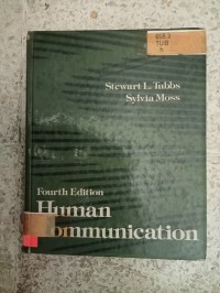 Image of FOURTH EDITION HUMAN COMMUNICATION