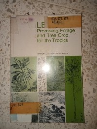 Image of FROMISING FORAGE AND TREE CROP FOR THE TROPICS