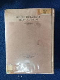 Image of FUNGUS DISEASES OF TROPICAL CROPS_