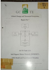 Image of GLOBAL CHANGE AND TERRESTRIAL ECOSYSTEMS REPORT NO 7_001
