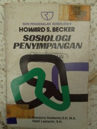 HOWARD S. BECKER SOSIOLOGI PENYIMPANGAN