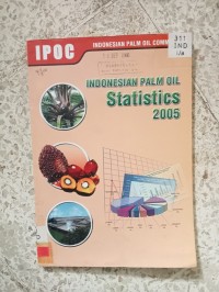 Image of INDONESIA PALM OIL STATISTICS 2005(1)