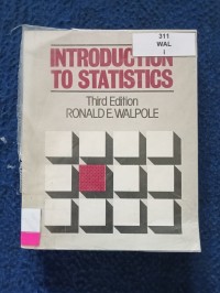 Image of INTRODUCTION TO STATISTICS THIRD EDITION
