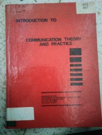 Image of INTRODUCTION TP
COMMUNICATION THEORY AND PRACTICE
