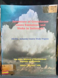 Image of inventory of greenhouse gases emission and sinks in Indonesia