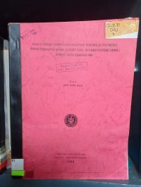 Image of kajian sistem permintaan makanan penting di Indonesia