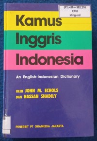 Image of KAMUS INDONESIA INGGRIS