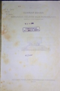 Image of Kebijakan industri hilir perkebunan_