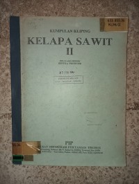 Image of KELAPA SAWIT II