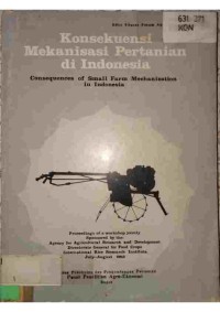 Image of konsekuensi mekanisasi pertanian di Indonesia