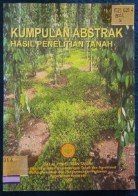 Image of KUMPULAN ABSTRAK HASIL PENELITIAN TANAH