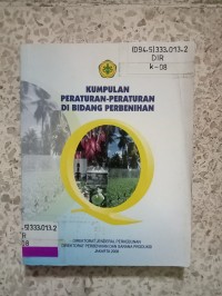 Image of KUMPULAN PERATURAN-PERATURAN DI BIDANG PEMBENIHAN