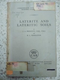Image of Laterite And lateritic Soils