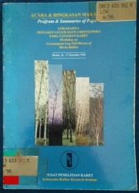 Image of Lokakarya penyakit gugur daun corynespora pada tanaman karet_