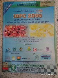 Image of LOPC 2006 OPTIMUM USE OF RESOURCES_