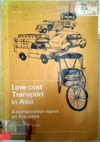 Image of LOW-COST TRANSPORT IN ASIA A COMPARATIVE REPORT ON FIVE CITIES