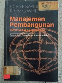 Image of MANAJEMEN PEMBANGUNAN
