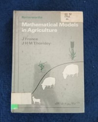 Image of MATHEMATICAL MODELS IN AGRICULTURE