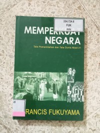 Image of MEMPERKUAT NEGARA TATA PEMERINTAHAN DAN TATA DUNIA ABAD 21