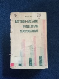 Image of METODE METODE PENELITIAN MASYARAKAT