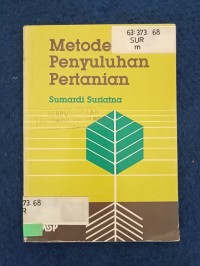 Image of METODE PENYULUHAN PERTANIAN