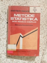 Image of METODE STATISTIKA UNTUK PENARIKAN KESIMPULAN