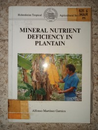 Image of MINERAL NUTRIENT DEFICIENCY IN PLANTANI