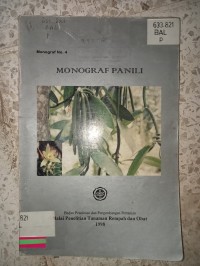 Image of MONOGRAF PANILI