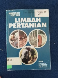 Image of MONOGRAFI PERTAMA LIMBAJ PERTANIAN